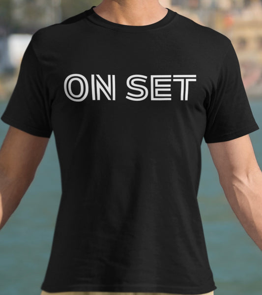 Kool Industry Tees, "On Set" T-shirt