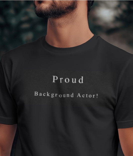 Kool Industry Tees "Proud Background Actor" T-shirt